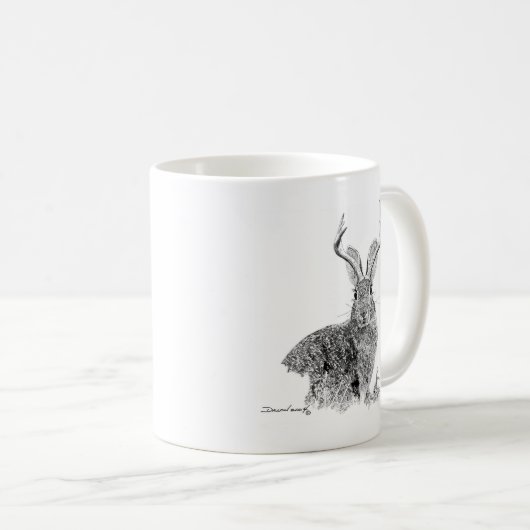 Jackalope Kaffeetasse (VorderseiteRechts)