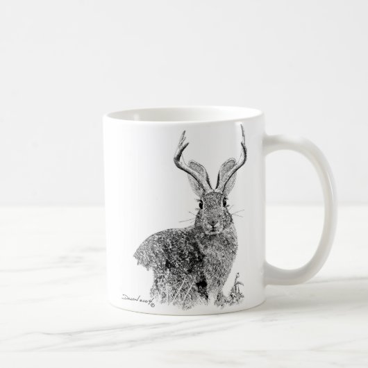 Jackalope Kaffeetasse (Rechts)