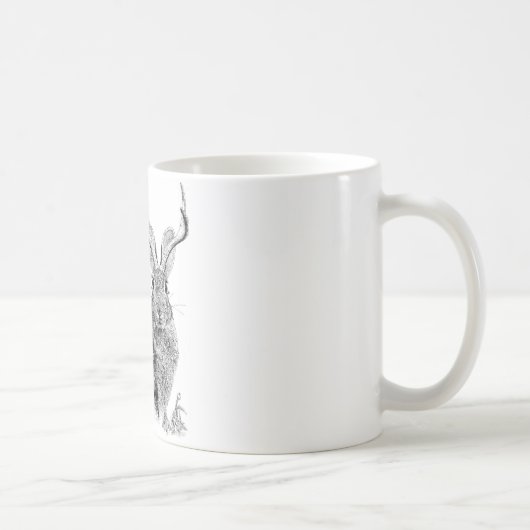 Jackalope Kaffeetasse (Rechts)