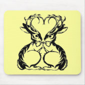 Jackalope Liebe Mousepad (Vorne)