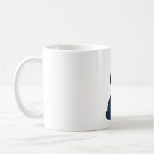 Jackalope Marine-Blau Kaffeetasse (Links)
