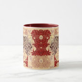 Jackalope Mask: Alice-Tasse Tasse (Zentrum)