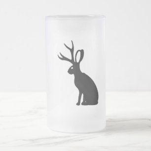 Jackalope Mattglas Bierglas