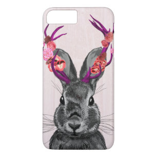Jackalope mit rosa Antler 2 Case-Mate iPhone Hülle