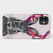 Jackalope mit rosa Geweihen 2 Case-Mate iPhone Hülle (Rückseite (Horizontal))