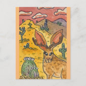 Jackalope, Original Art Parody Postkarte (Vorderseite)