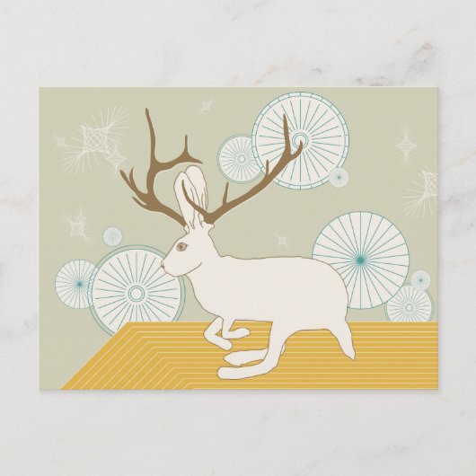 Jackalope Postcards Postkarte (Vorderseite)