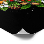 Jackalope Rabbit Poster (Ecke)