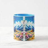 Jackalope-Sichtung Text oder Name Kaffee Tasse (Zentrum)