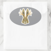 Jackalope, Vinyl Sticker (Tasche)