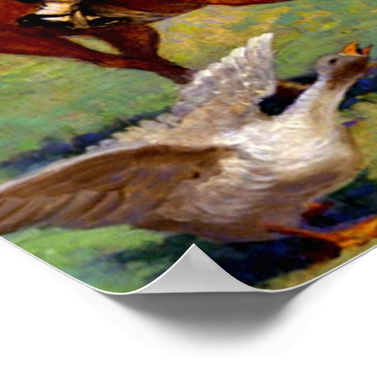 "Jackanapes" von Jessie Willcox Smith Poster (Ecke)