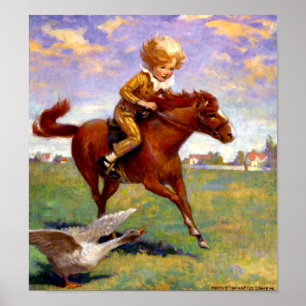 "Jackanapes" von Jessie Willcox Smith Poster