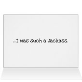 Jackasapologie (Innenansicht Horizontal (Oben))