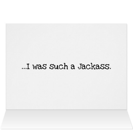 Jackasapologie (Innenansicht Horizontal (Oben))