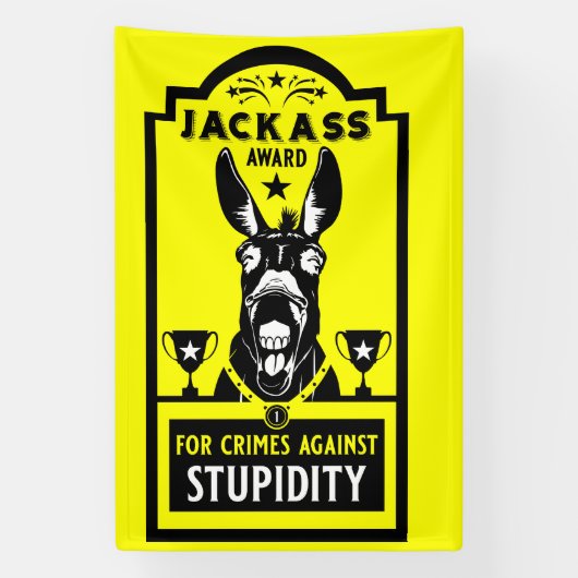 Jackass Award Banner (Vertikal)