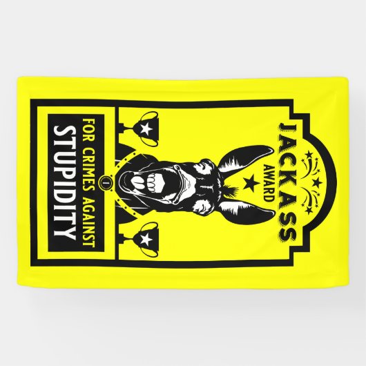 Jackass Award Banner (Horizontal)