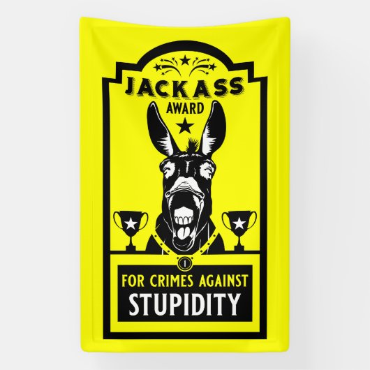 Jackass Award Banner (Vertikal)