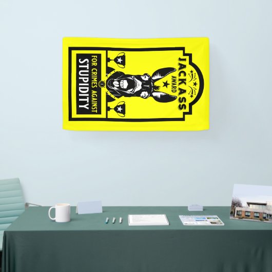 Jackass Award Banner (Messe)