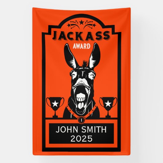 Jackass Award Banner (Vertikal)