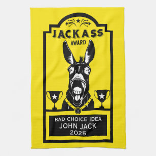 Jackass Award Geschirrtuch