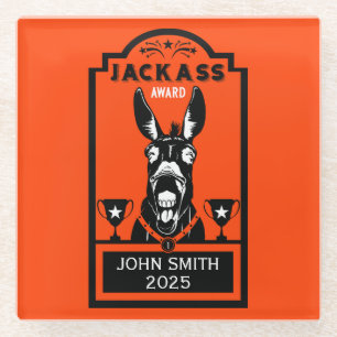 Jackass Award Glasuntersetzer