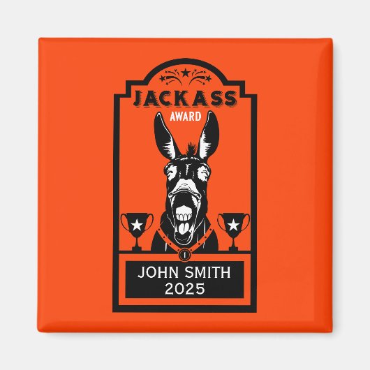 Jackass Award Magnet (Vorne)