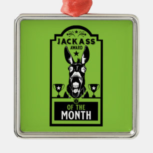 Jackass Award Ornament Aus Metall