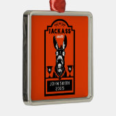 Jackass Award Ornament Aus Metall (Rechts)