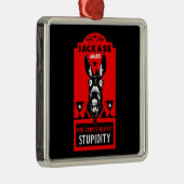 Jackass Award Ornament Aus Metall (Rechts)