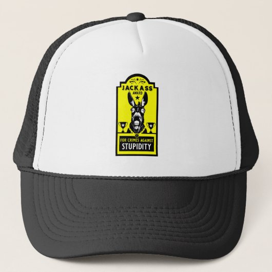 Jackass Award Truckerkappe (Vorderseite)
