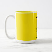 Jackass Award Zweifarbige Tasse (Links)