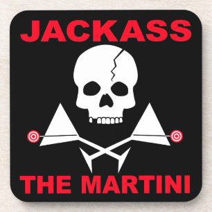 Jackass, der Martini-Korken-Unterleger Getränkeuntersetzer
