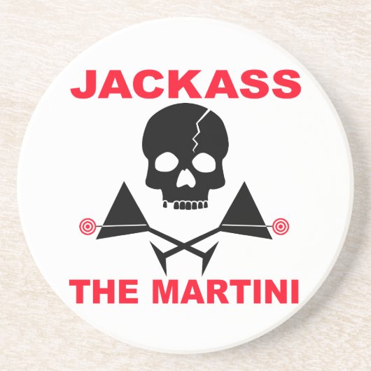 Jackass, der Martini-Untersetzer Untersetzer (Vorne)