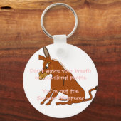 Jackass Whisperer Schlüsselanhänger (Vorderseite)