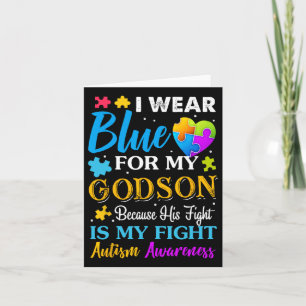 Jackchel Art ich trage Blue für meinen Godson Auti Karte