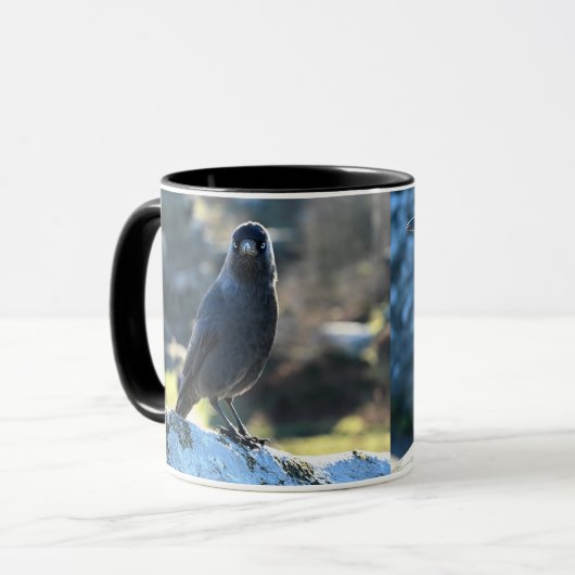 Jackdaw duo tasse (Vorderseite Links)