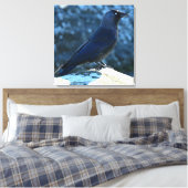 Jackdaw Leinwanddruck (Insitu (Schlafzimmer))