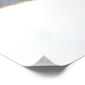 Jackdaw Watercolor Poster (Ecke)