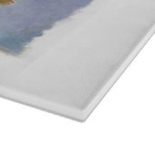 Jackdaw Watercolor Schneidebrett (Ecke)