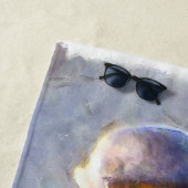 Jackdaw Watercolor Strandtuch (Beispiel)