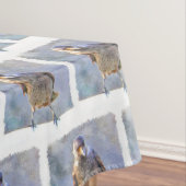 Jackdaw Watercolor Tischdecke (Beispiel)