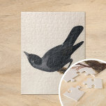 Jackdaw | William Lewin Puzzle<br><div class="desc">Jackdaw (vor 1790) | William Lewins Jackdaw ist ein raffiniertes und detailliertes Bild, das einen schwarzen Jackpot zeigt, der auf einem Zweig auf einem minimalistischen neutralen Hintergrund steht. Das Kunstwerk hebt die glänzenden Federn und den intelligenten Ausdruck des Vogels mit viel Liebe zum Detail hervor. Die Einfachheit der Umgebung zeichne...</div>