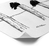 Jackdaws Poster (Ecke)