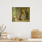 Jacke an der Tür spielen Poster (Küche)