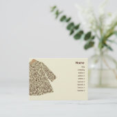 Jacke - mollig visitenkarte (Stehend Vorderseite)