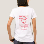 Jacke #OptToAdopt T-Shirt (Rückseite)