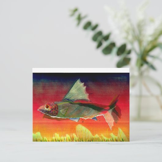 Jacke Postkarte (Stehend Vorderseite)