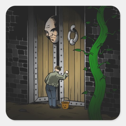 Jacke Trick oder Aufkleber behandeln (Vorderseite)