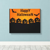 Jacke und Fledermäuse Leinwanddruck (Insitu (Holzboden))