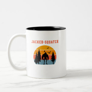 Jacked-Squatch Zweifarbige Tasse